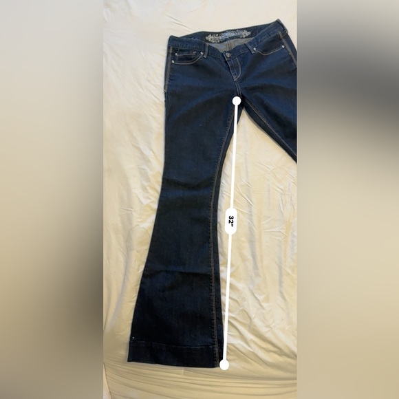 Women’s Express Flare jeans, stella low rise size 8 - Picture 7 of 7